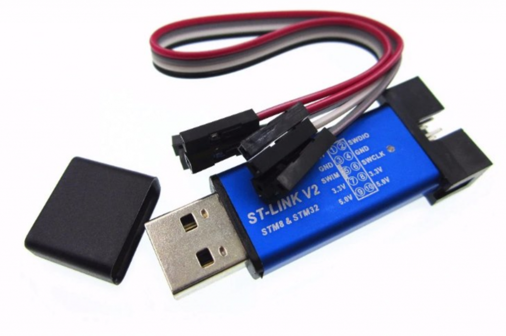 Прошить st link v2 китайский через usb